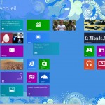 L'écran d'accueil de Windows 8