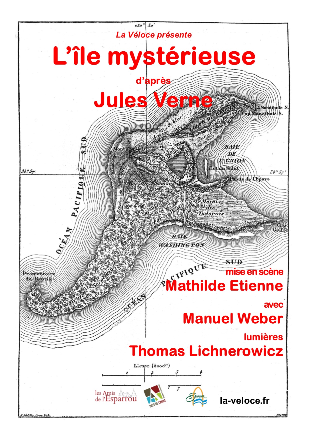 L'Ile Mystérieuse, d'après Jules Verne